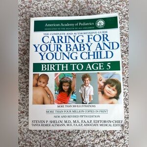 Caring for Your Baby and Young Child book - Birth to Age 5 (White)